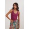 LUREX TANK TOP MAGENTA