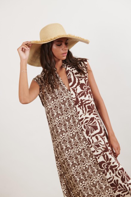 STRAW HAT NATURAL
