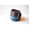 BELT BROWN/DENIM