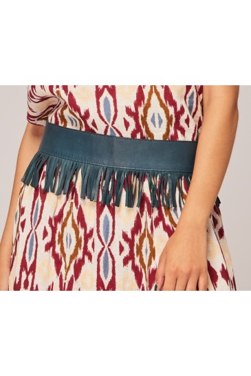 FRINGED BELT
