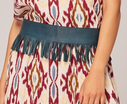 FRINGED BELT