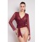 VOILE WRAP BURGUNDY