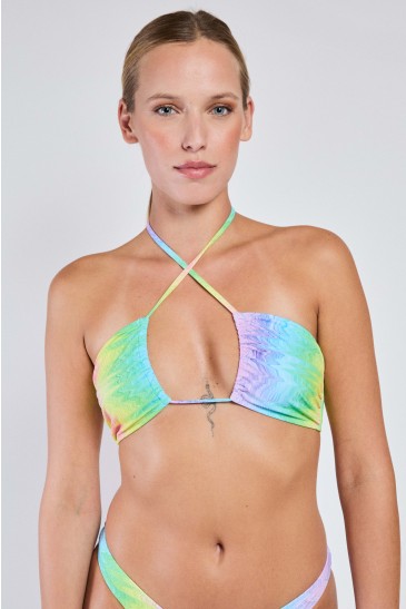 DEGRADÈ DRAWSTRING BAND CELESTIAL BLUE