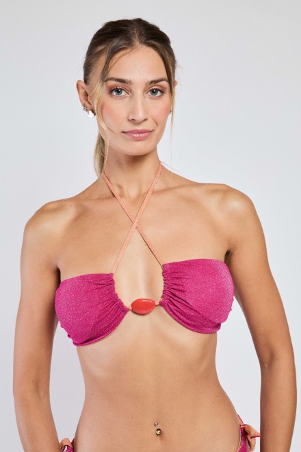 LUREX BAND FUXIA-PEACH