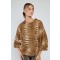ANIMAL PRINT HOODIE NATURAL
