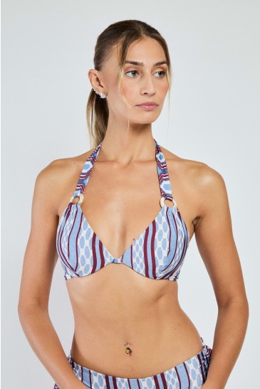ETHNIC UNDERWIRE DENIM