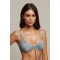 UNDERWIRED SCARF BLUE