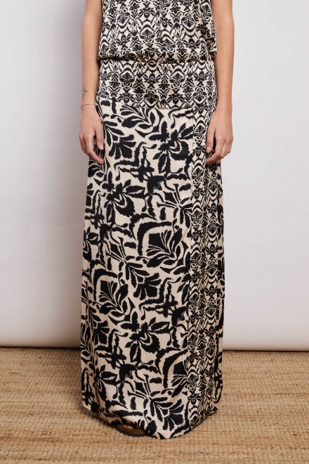 DAMASCUS WALLET SKIRT BLACK