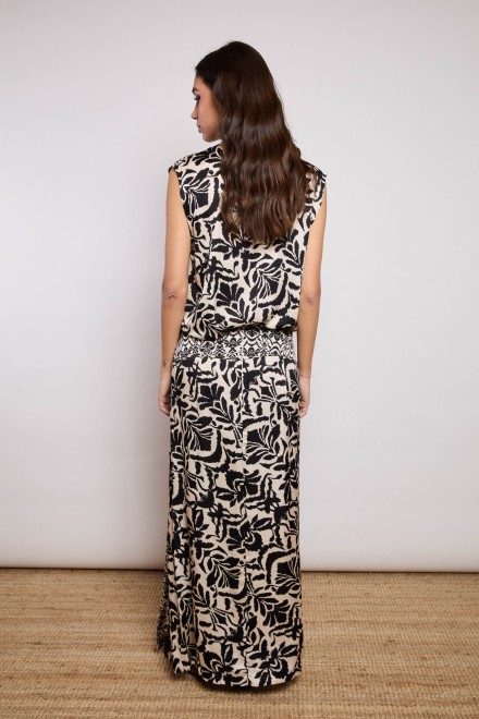 DAMASCUS WALLET SKIRT BLACK