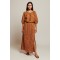SANGALLO WALLET SKIRT LIGHT BROWN