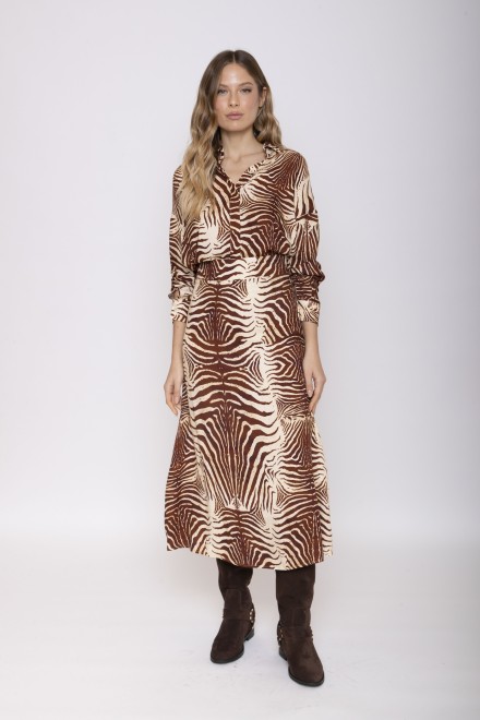 GIRAFE SKIRT BROWN