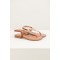 STUDDED FLIP FLOPS LEATHER