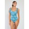 BON TON BOWS SWIMSUIT PETROLIUM