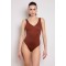 DOUBLE SWIMSUIT CHOCOLATE-BLUE
