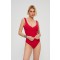 DOUBLE SWIMSUIT RED/IVORY