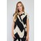 KIMONO BICOLOR BLACK-WHITE