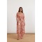 LONG KIMONO SEVENTY ROSE