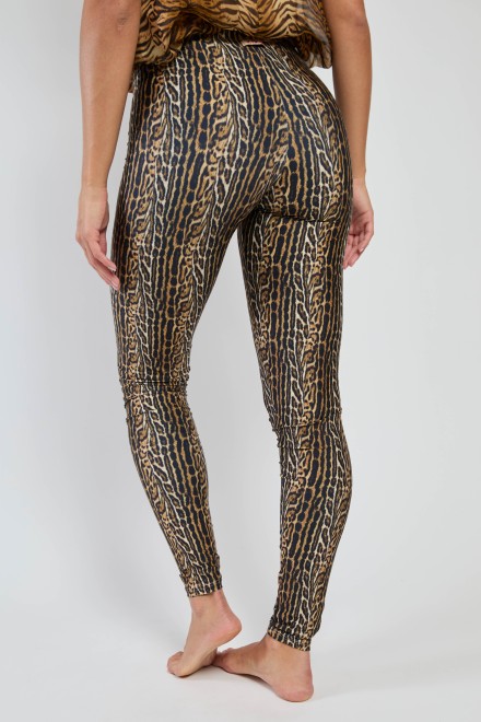 LEGGINGS ANIMALIER NATURAL