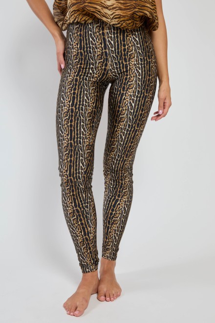 LEGGINGS ANIMALIER NATURAL