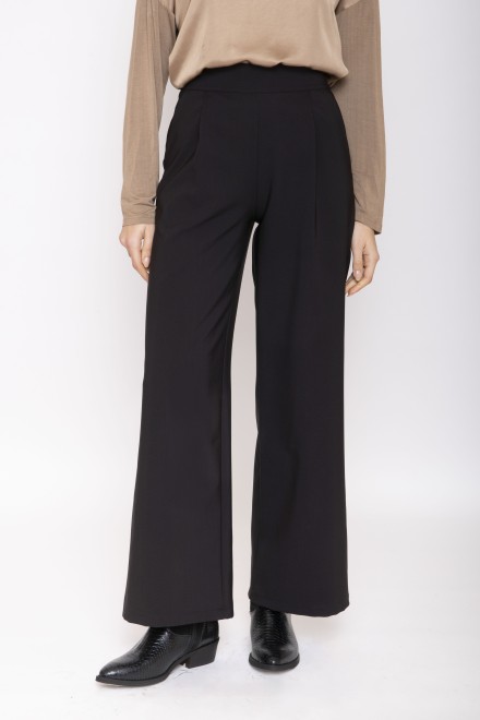 PALAZZO TROUSERS LA NUIT BLACK