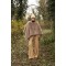 LUREX PALAZZO TROUSERS GOLD