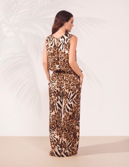 ANIMAL PRINT TROUSERS