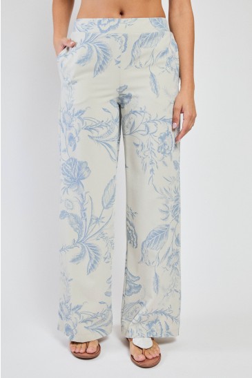 ARABESQUE TROUSERS DENIM