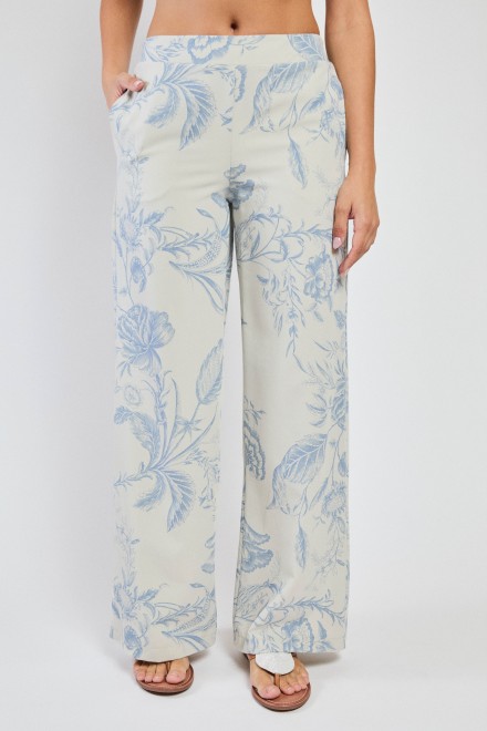 ARABESQUE TROUSERS DENIM