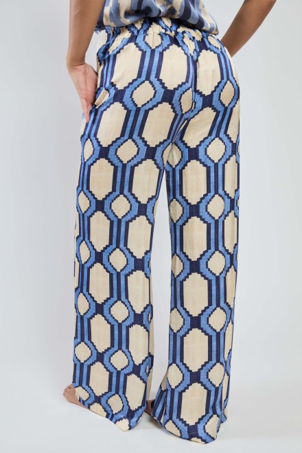 ETHNIC TROUSERS DENIM