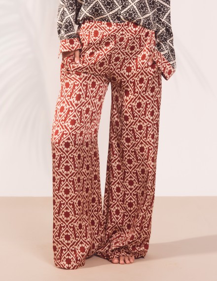 FOULARD TROUSERS