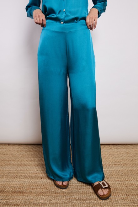 SATIN TROUSERS OCTANIO