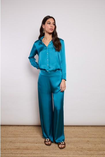 SATIN TROUSERS OCTANIO