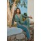 STRIPED TROUSERS GREEN-CELESTIAL