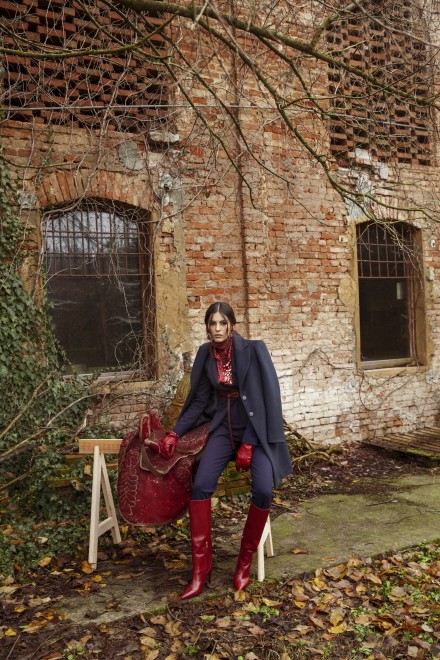 SUIT TROUSERS BLUE