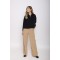 VELOUR TROUSERS BEIGE
