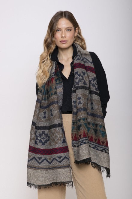 SCARF DESIGN BEIGE