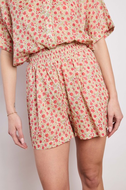 BON TON SHORTS BORDEAUX