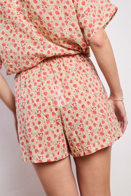 BON TON SHORTS BORDEAUX