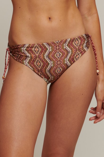 HIGH ETHNIC SLIP GREEN