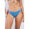 SLIP DOUBLE BOWS DENIM-RED