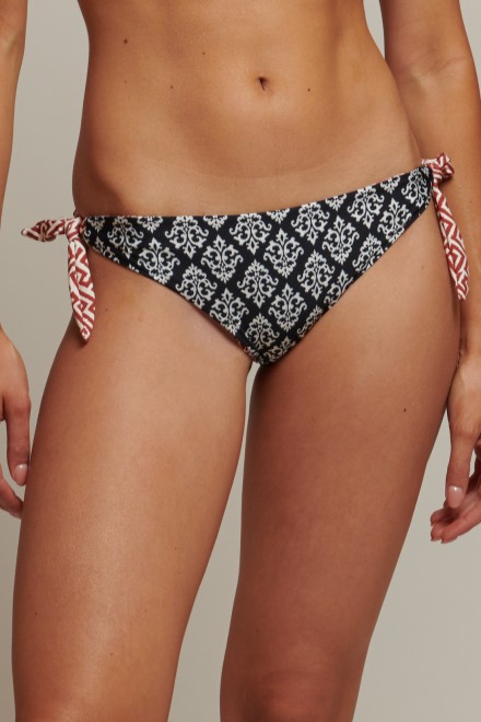 ETHNIC BOW BRIEF BLACK