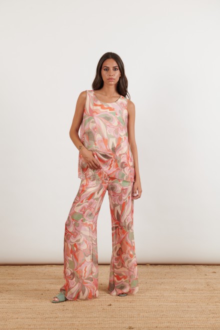 SEVENTY SLEEVELESS ROSE