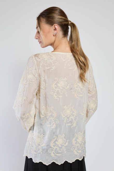 SUAVE LONG SLEEVE T-SHIRT IVORY