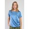 SATIN T-SHIRT DENIM