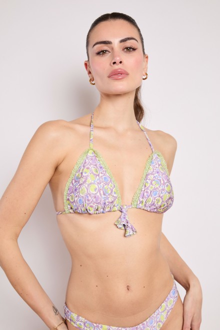 BON TON TRIANGLE PURPLE