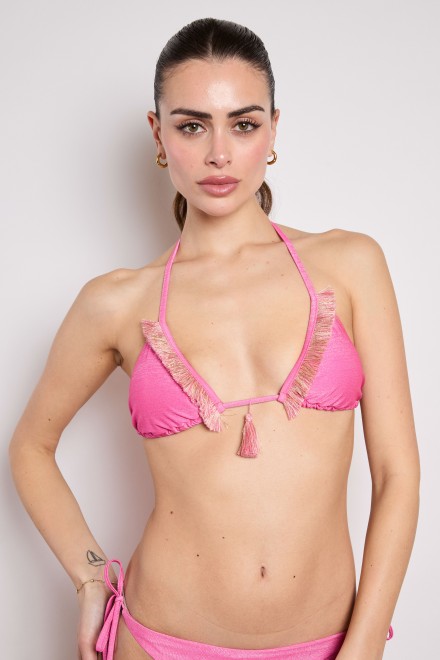LUREX TRIANGLE FUXIA