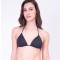 SOLID COLOR TRIANGLE BLACK