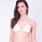 SOLID COLOR TRIANGLE WHITE