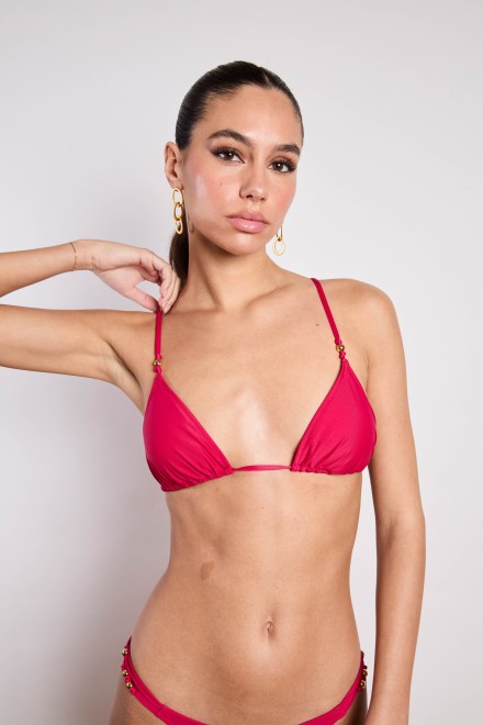 TRIANGLE TU WASHED SKINS RED
