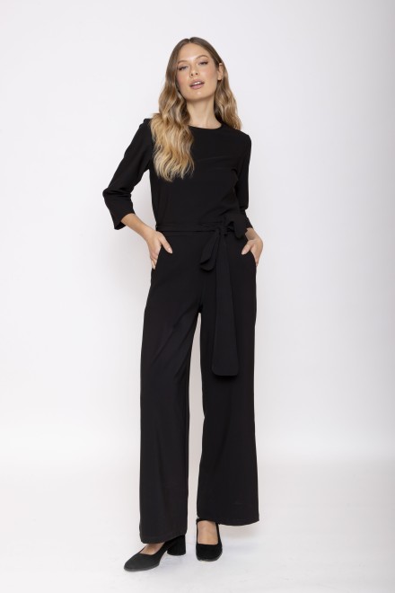 LA NUIT PANTS SUIT BLACK